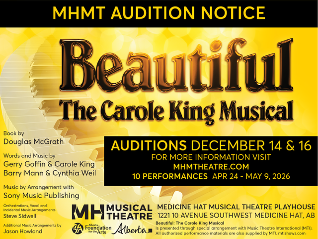 AUDITION - Beautiful The Carole King Musical