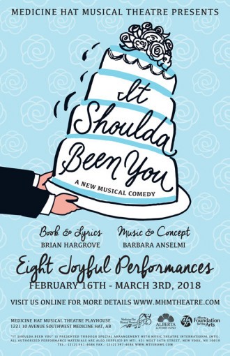 It Shoulda Been You Poster - Medicine Hat Musical Theatre