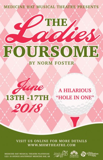 The Ladies Foursome Poster - Medicine Hat Musical Theatre