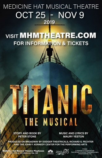 Titanic: The Musical Poster - Medicine Hat Musical Theatre