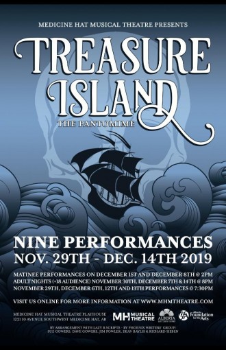 Treasure Island - The Pantomime Poster - Medicine Hat Musical Theatre